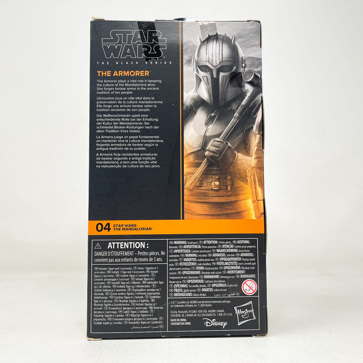 Vintage Hasbro Star Wars Black Series Sealed Figures The Armorer MAN 04 - Hasbro Black Series (2020)