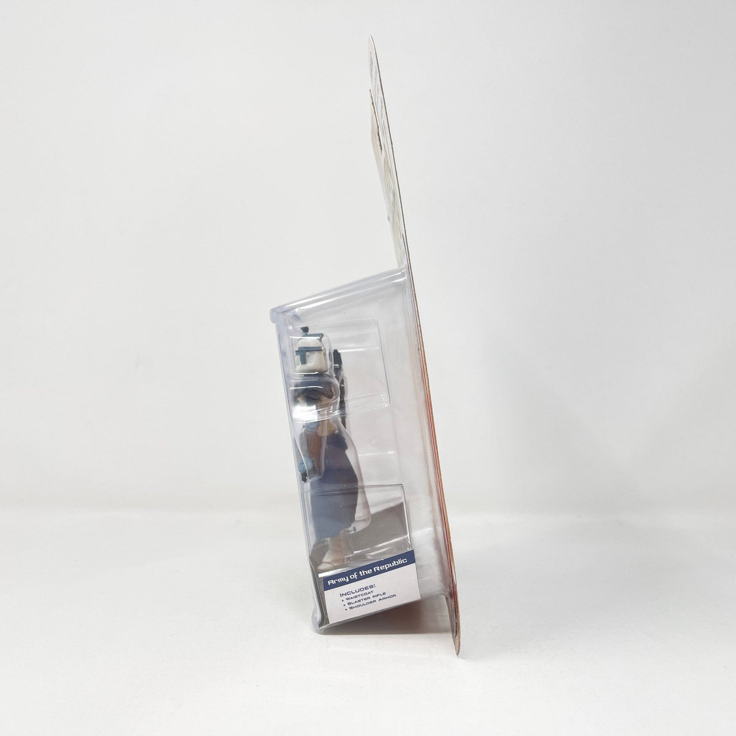 Vintage Hasbro Star Wars Mid MOC ARC Trooper - Blue 03-43 (2003) - SAGA Clone Wars MOC