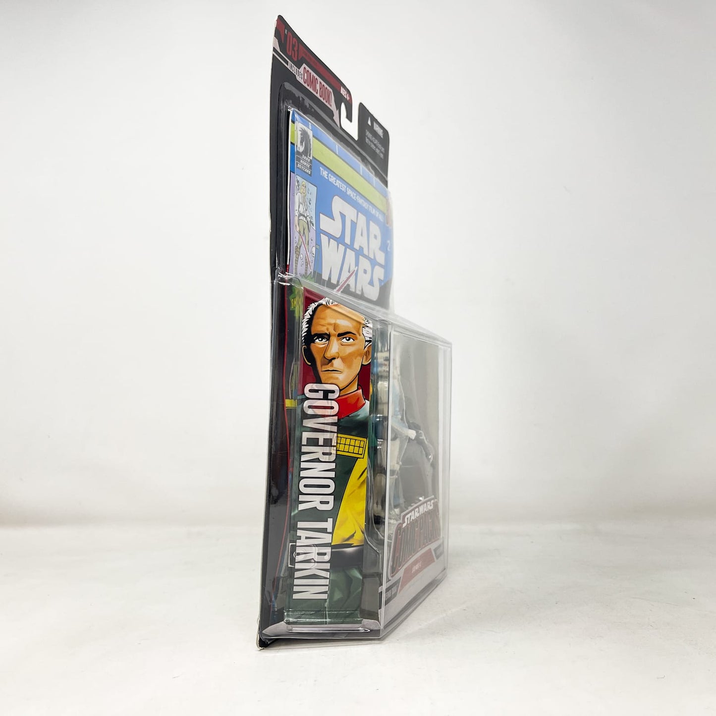 Vintage Hasbro Star Wars Mid MOC Comic Pack #03 Governor Tarkin & Stormtrooper- Hasbro Star Wars Darkhorse Comic Action Figure 2-Pack