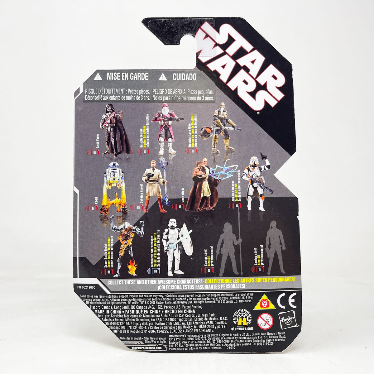 Vintage Hasbro Star Wars Mid MOC Darth Vader (ANH) #16 Gold Coin - Hasbro 30th Anniversary Collection 3.75"