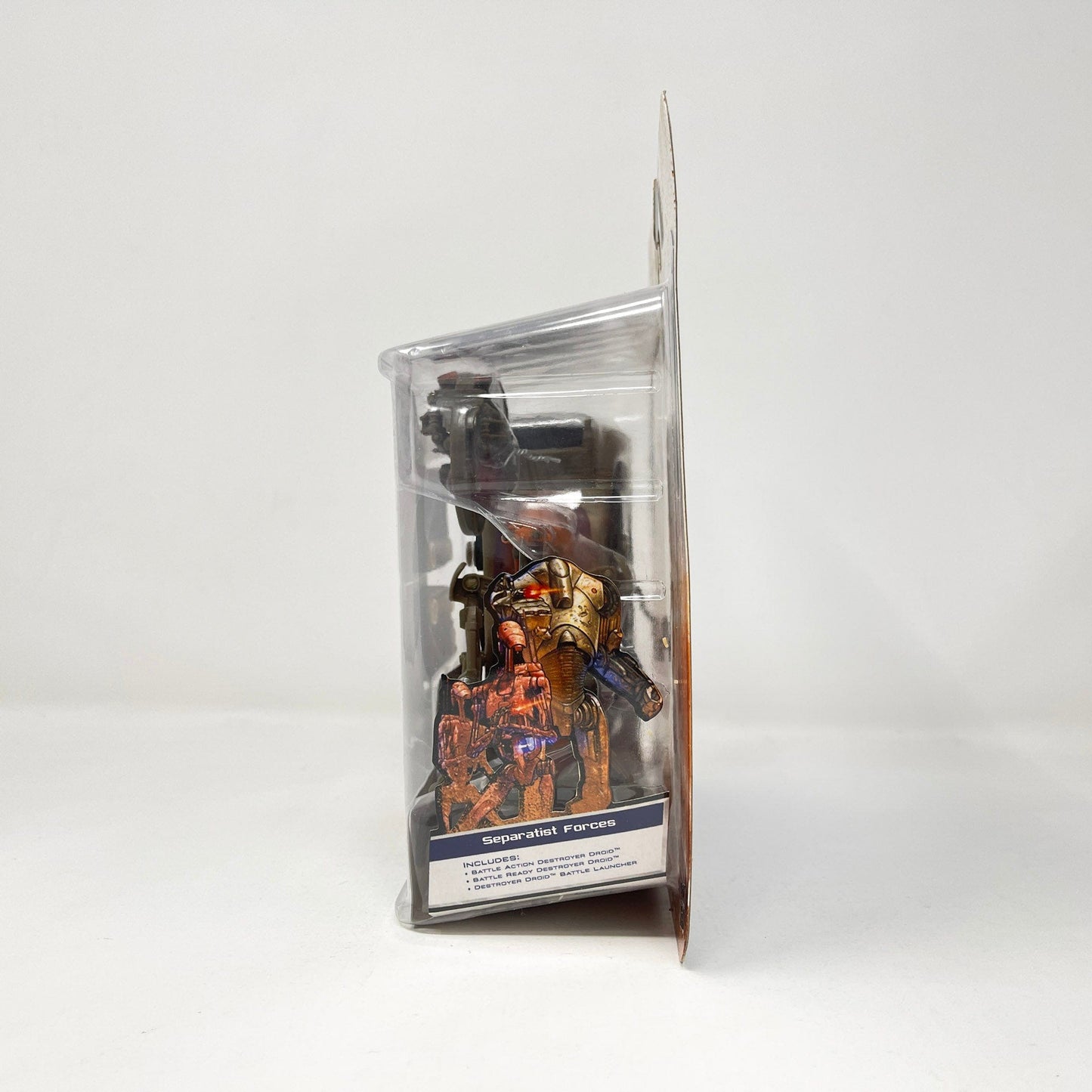 Vintage Hasbro Star Wars Mid MOC Destroyer Droid Battle Launcher - Separatist Forces (2003) SAGA Clone Wars MOC