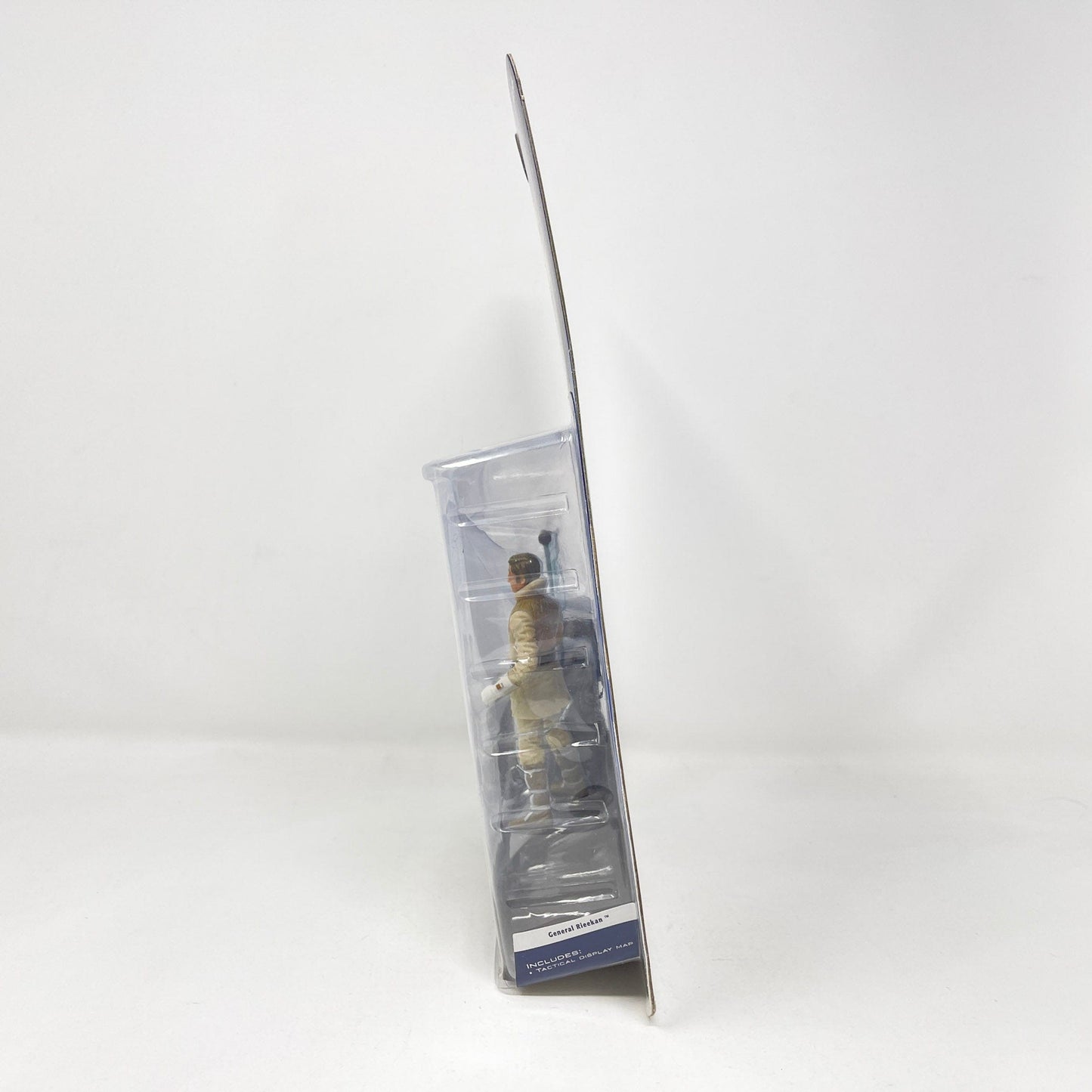 Vintage Hasbro Star Wars Mid MOC General Rieekan with Tactical Screen - Hoth Evacuation - ESB (2003) - Hasbro SAGA Ultra Figure MOC