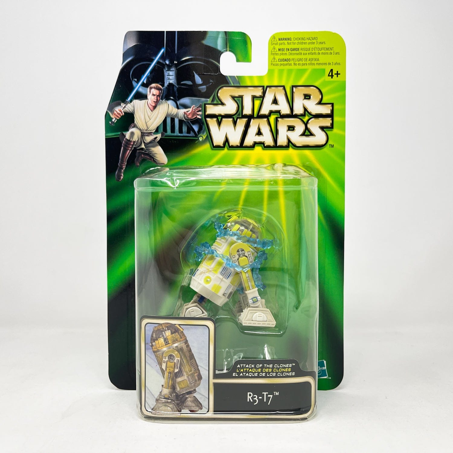 R3-T7 (AOTC Sneak Preview) - Hasbro Power of the Jedi POTJ (2002