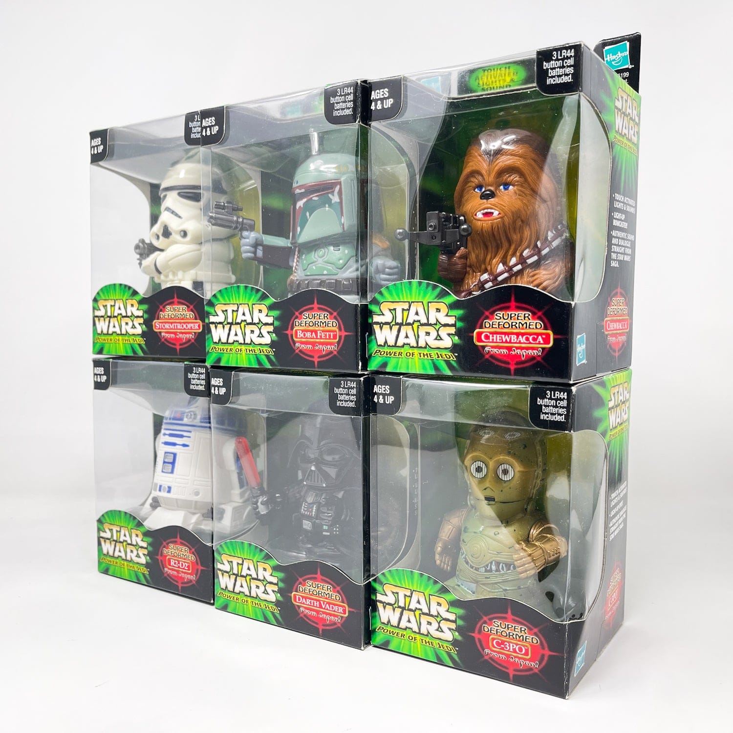 Power of the Jedi Super Deformed Set of 6 | Hasbro 2001 | Star Wars