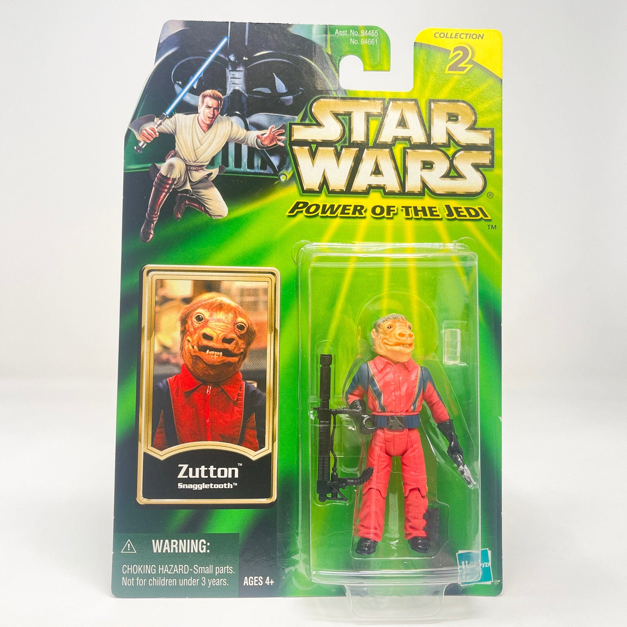 STAR WARS Zutton (Snaggletooth) Kenner 2000 Power of the Force (POTJ) Action Figure