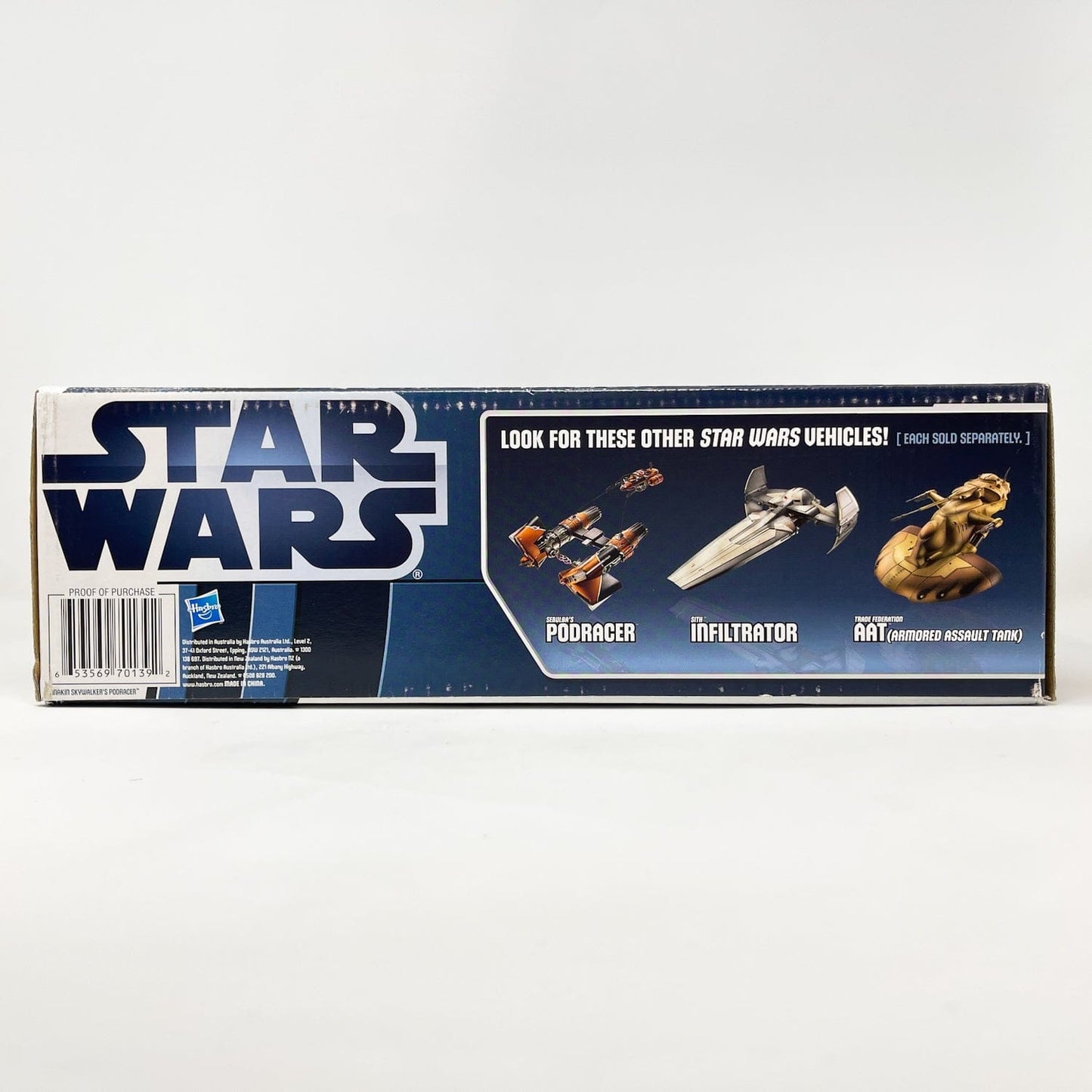 Vintage Hasbro Star Wars Mid Ships Anakin Skywalker's Podracer – Movie Heroes Clone Wars (2012) - Open Box