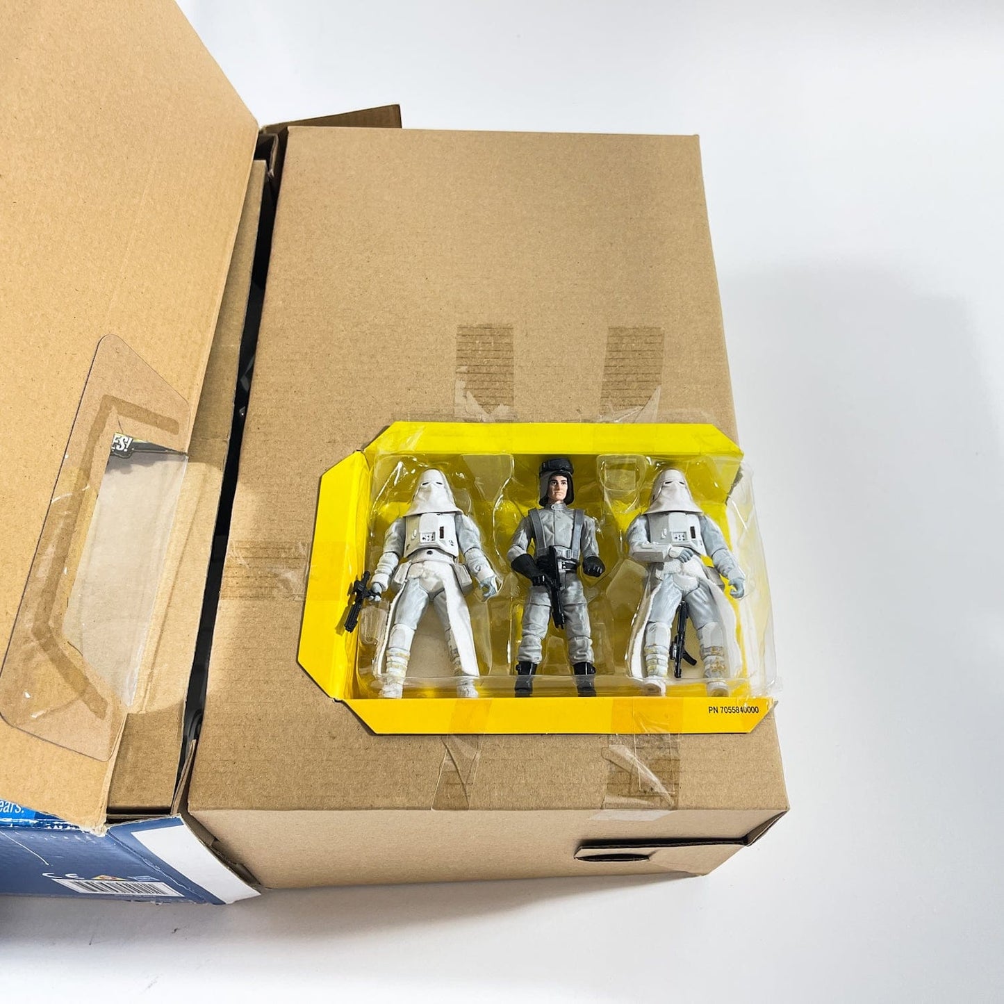 Vintage Hasbro Star Wars Mid Ships Attack on Hoth - Hasbro Clone Wars - Open Box