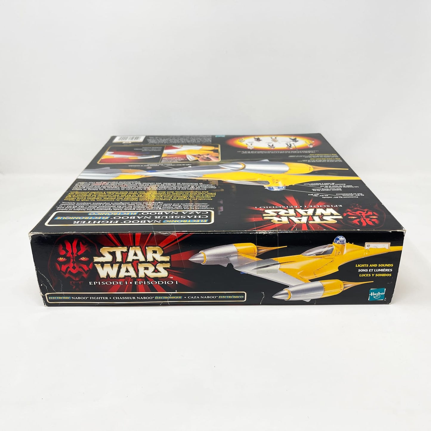 Vintage Hasbro Star Wars Mid Ships Electronic Naboo N-1 Starfighter - Hasbro The Phantom Menace (1999)