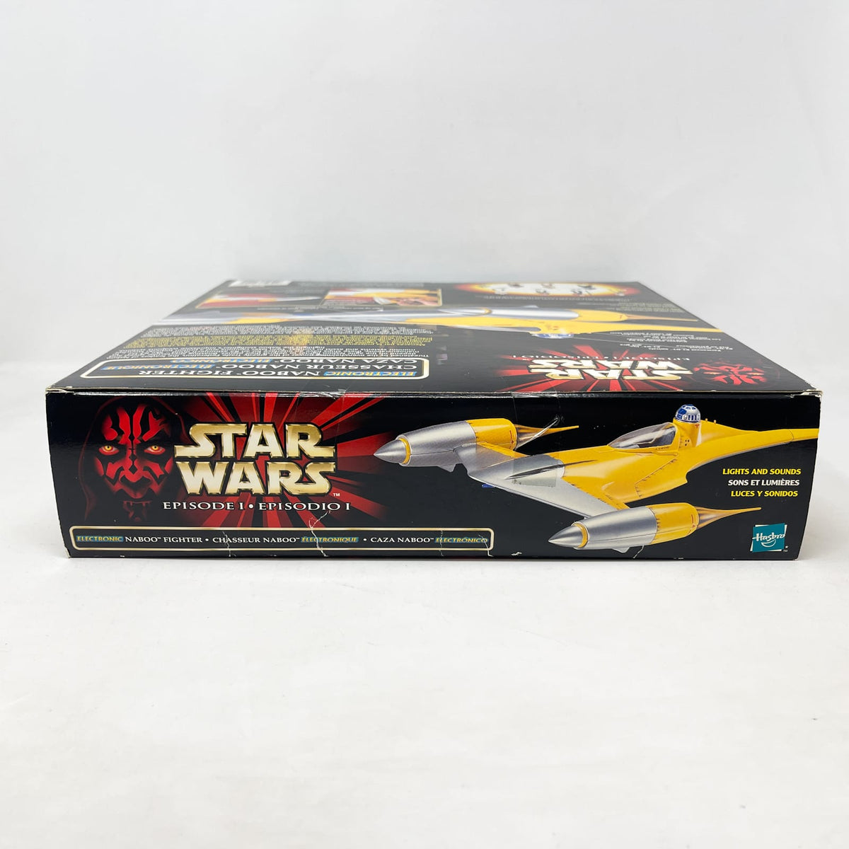 Vintage Hasbro Star Wars Mid Ships Electronic Naboo N-1 Starfighter - Hasbro The Phantom Menace (1999)