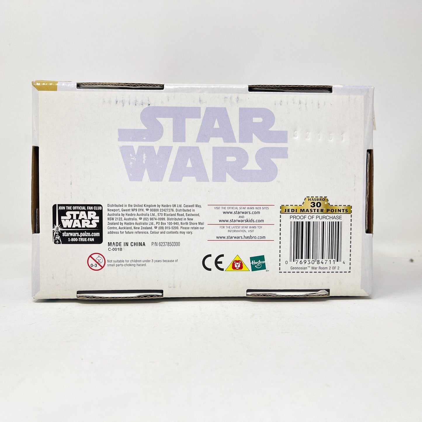 Vintage Hasbro Star Wars Mid Ships Geonosian War Room 2 of 2 (2003) AOTC - Hasbro Saga Collection Action Figure Diorama Set