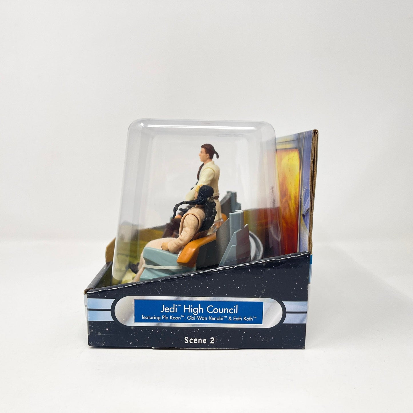 Vintage Hasbro Star Wars Mid Ships Jedi High Council (D) 2 of 4 (2004) - Hasbro Original Trilogy Collection Screen Scenes