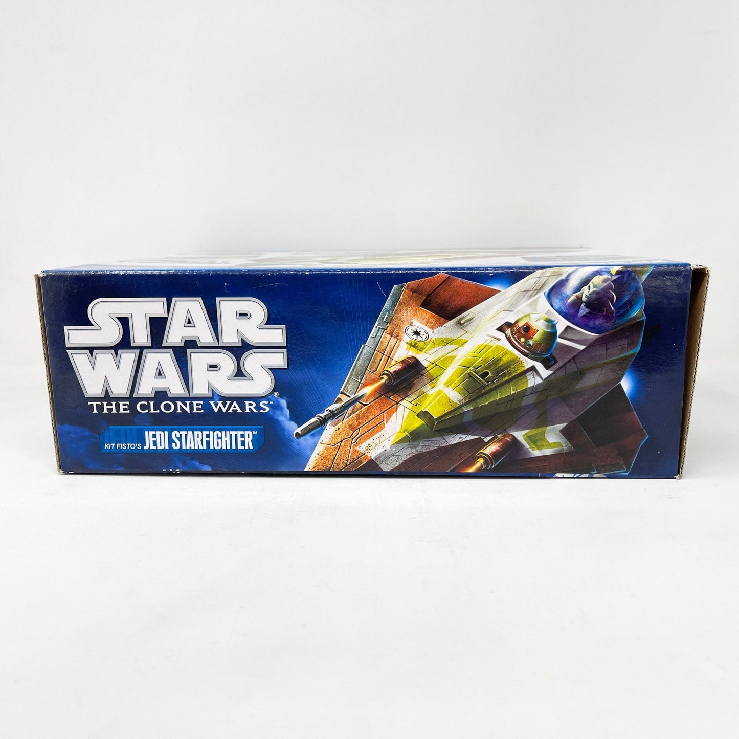 Vintage Hasbro Star Wars Mid Ships Kit Fistos Jedi Starfighter (2009) - 3.75" Hasbro The Clone Wars MISB