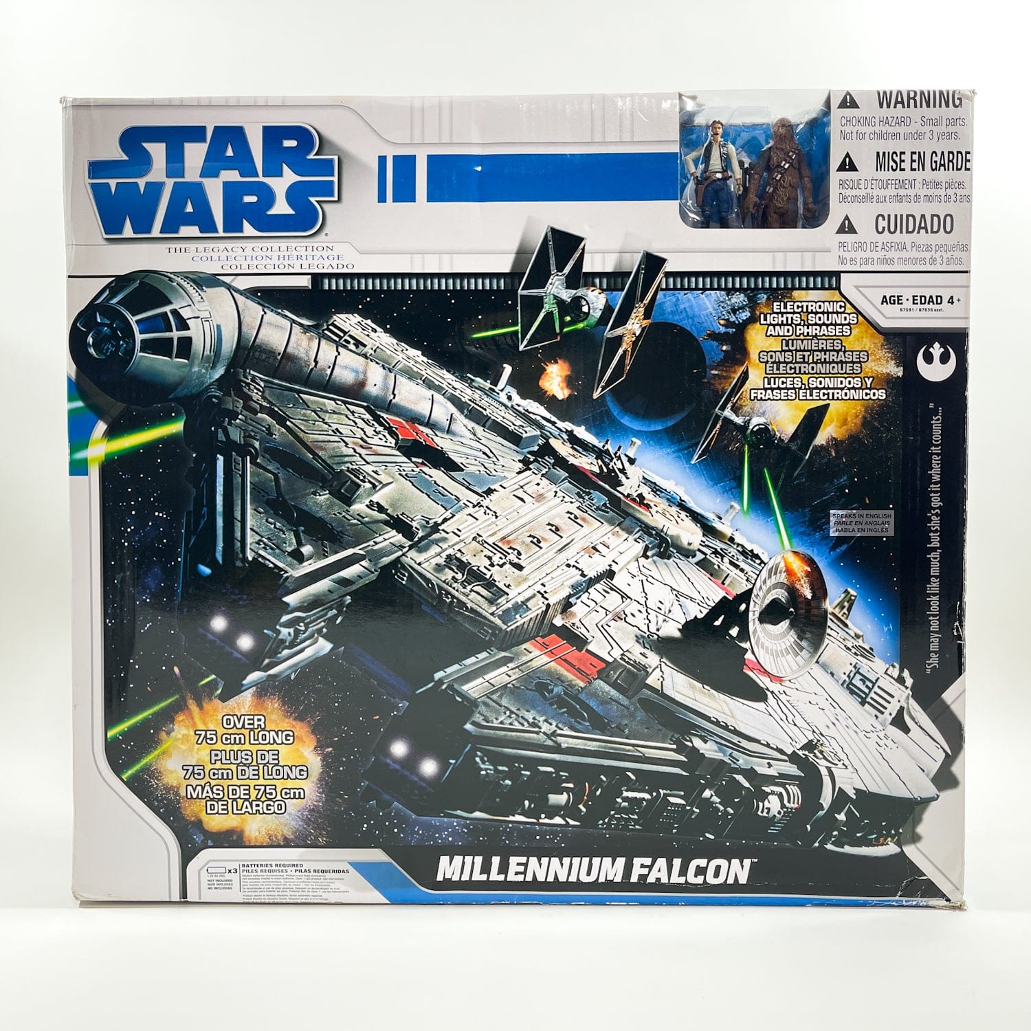 Millennium Falcon (2008) Ship - Hasbro Legacy Collection Star Wars