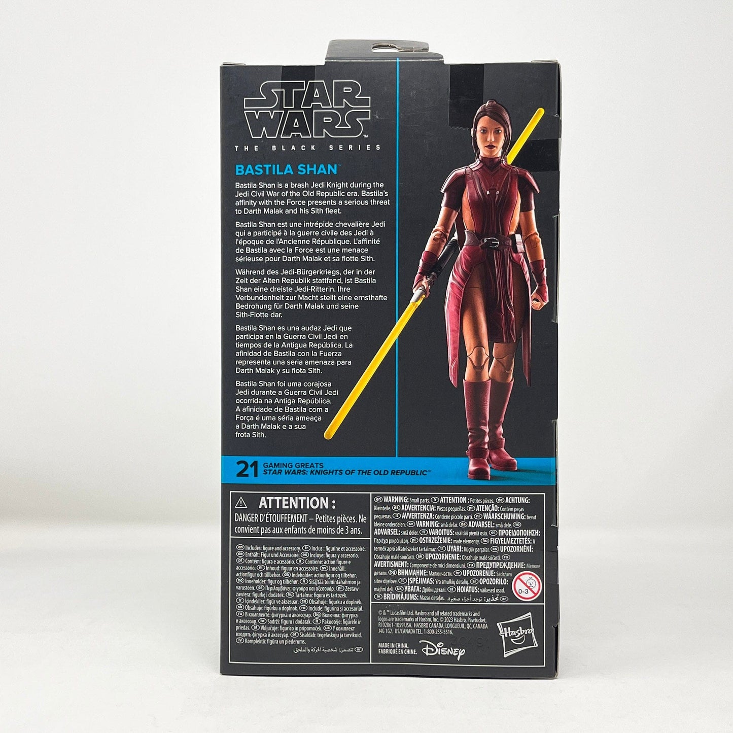 Vintage Hasbro Star Wars Modern MOC Bastila Shan (KOTOR) GG021 - Black Series Hasbro Star Wars Action Figure