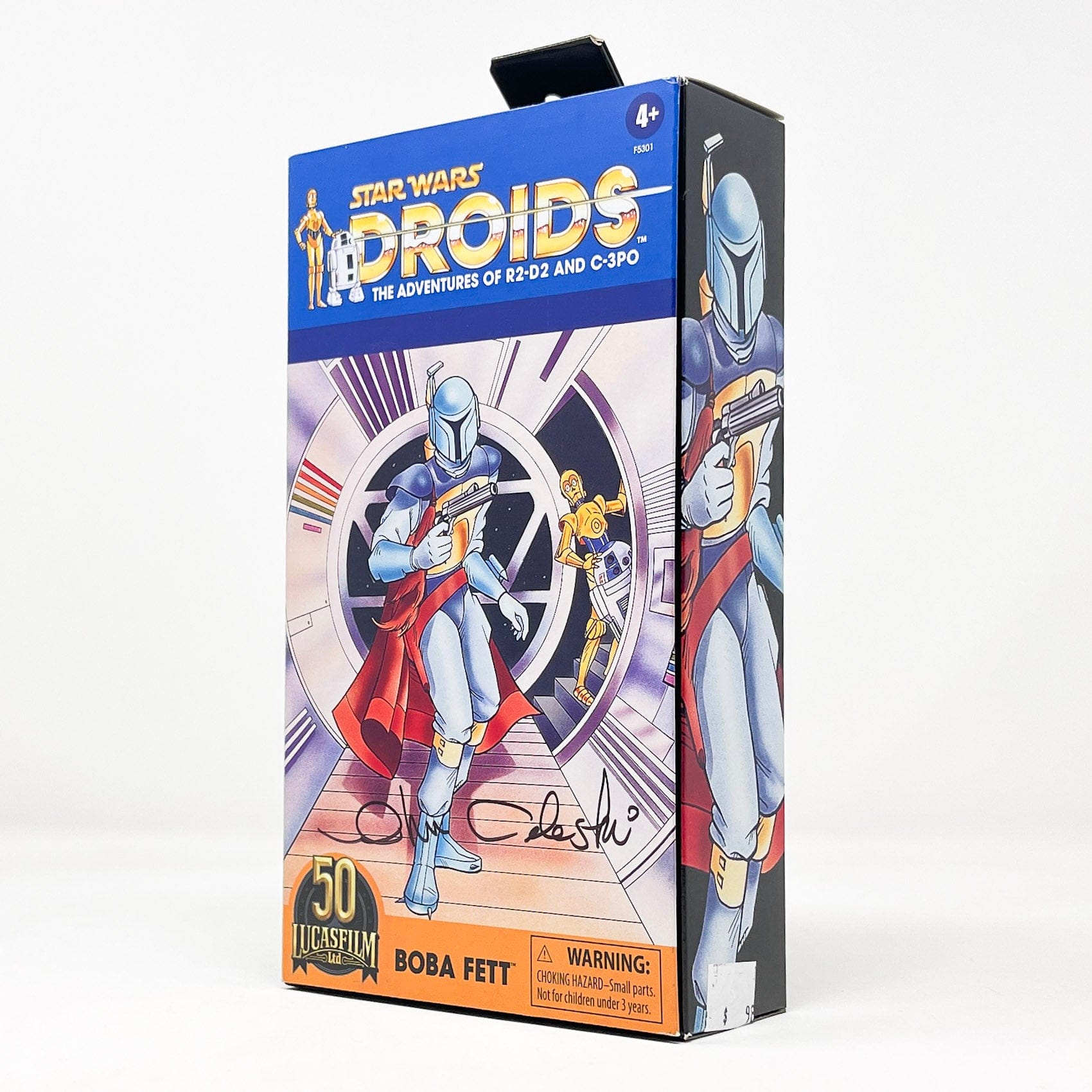 Hasbro 2020 Boba Fett (Droids) SIGNED by John Celestri Black