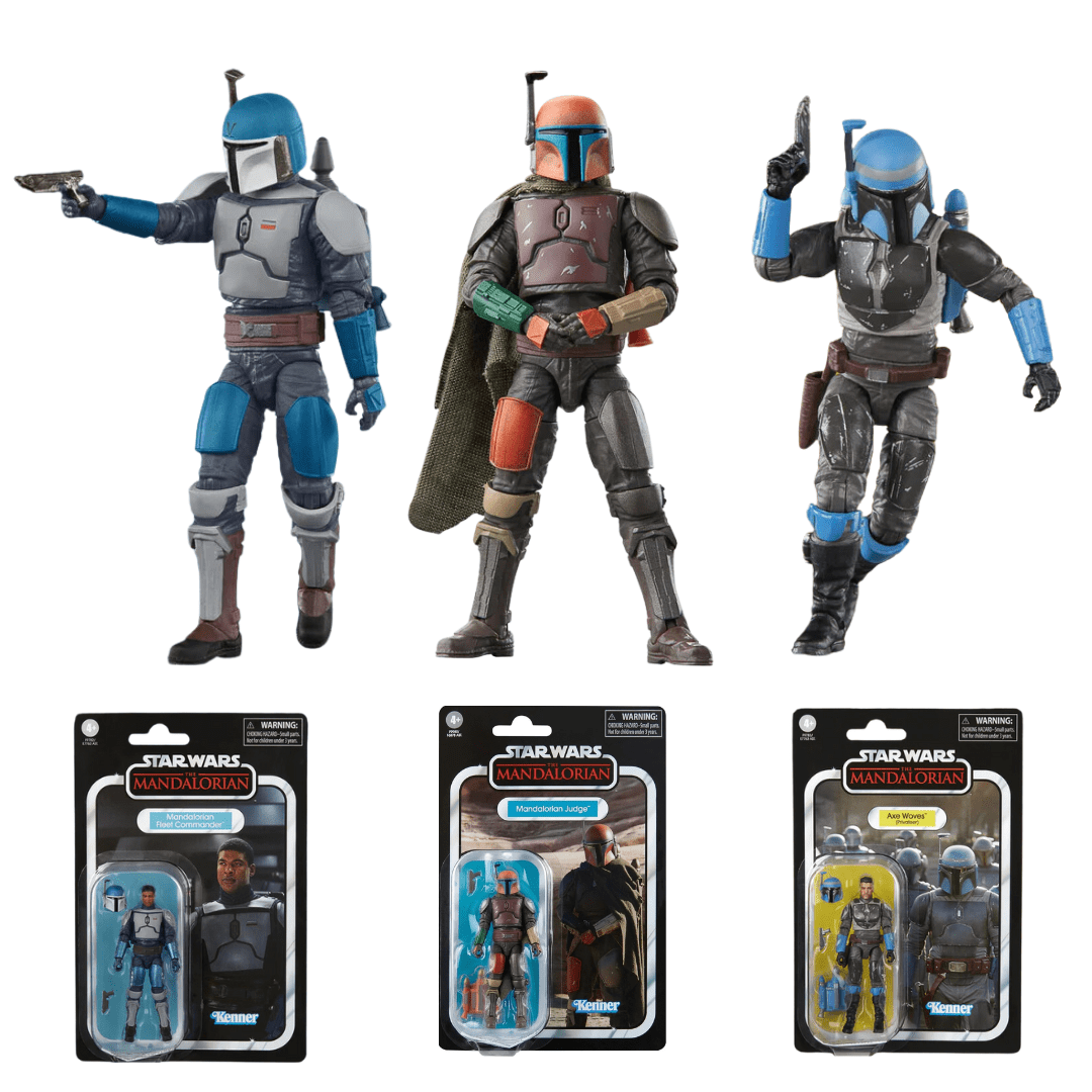 Star Wars Bundle: x3 Mandalorians - Axe Woves Privateer - Judge
