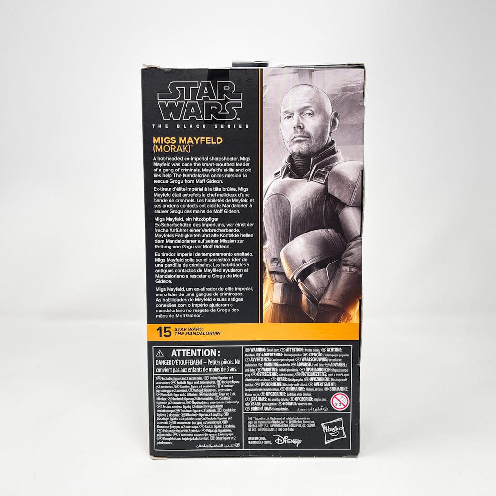 Vintage Hasbro Star Wars Modern MOC Migs Mayfield (Morak) MAN 15 - Black Series Hasbro Star Wars Action Figure