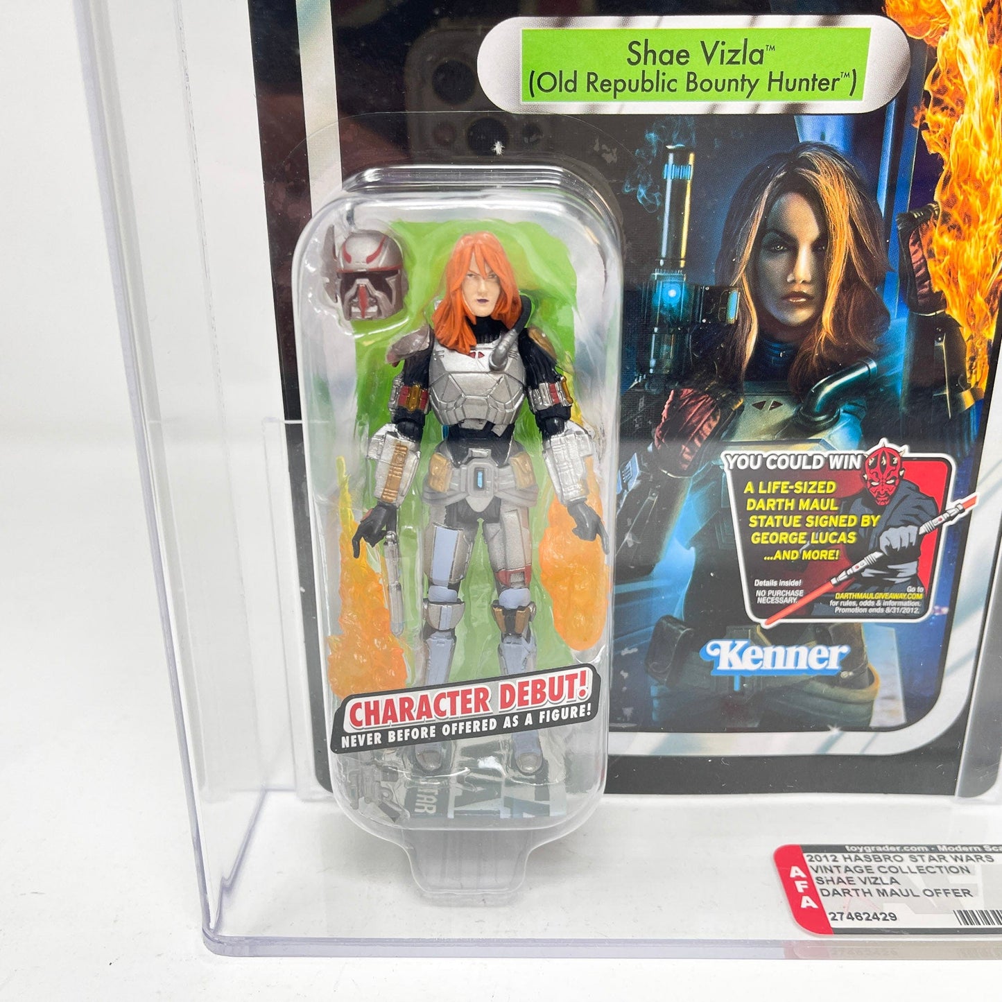 Vintage Hasbro Star Wars Modern MOC VC101 Shae Vizla AFA 9.0 (2012) - The Vintage Collection Hasbro Star Wars