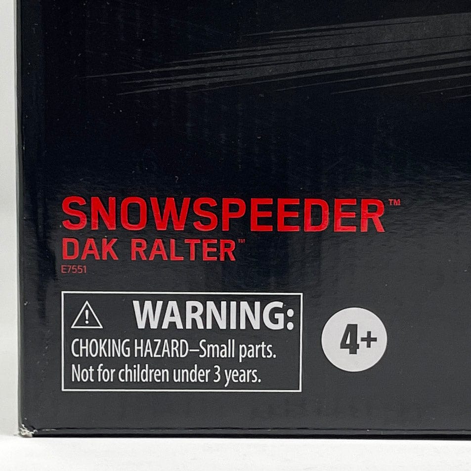 Vintage Hasbro Star Wars Modern Ships Snowspeeder and Dak Ralter (ESB) - 6" Scale Black Series Figure Boxed Vehicle Set