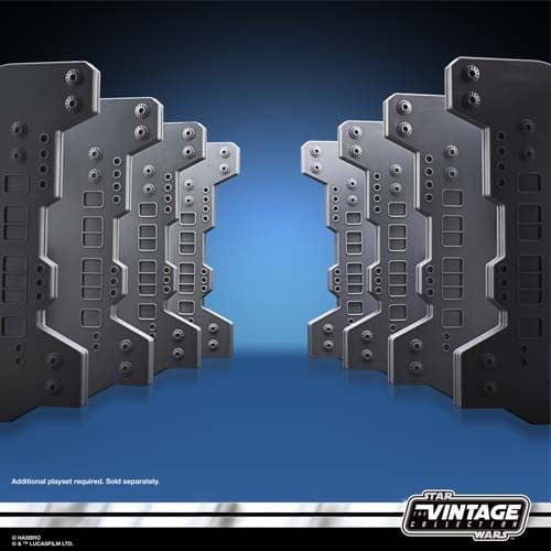 Vintage Hasbro Star Wars Modern Ships VC A New Hope Tantive IV Corridor w/ VC183 Rebel Fleet Trooper - Hasbro Star Wars Playset