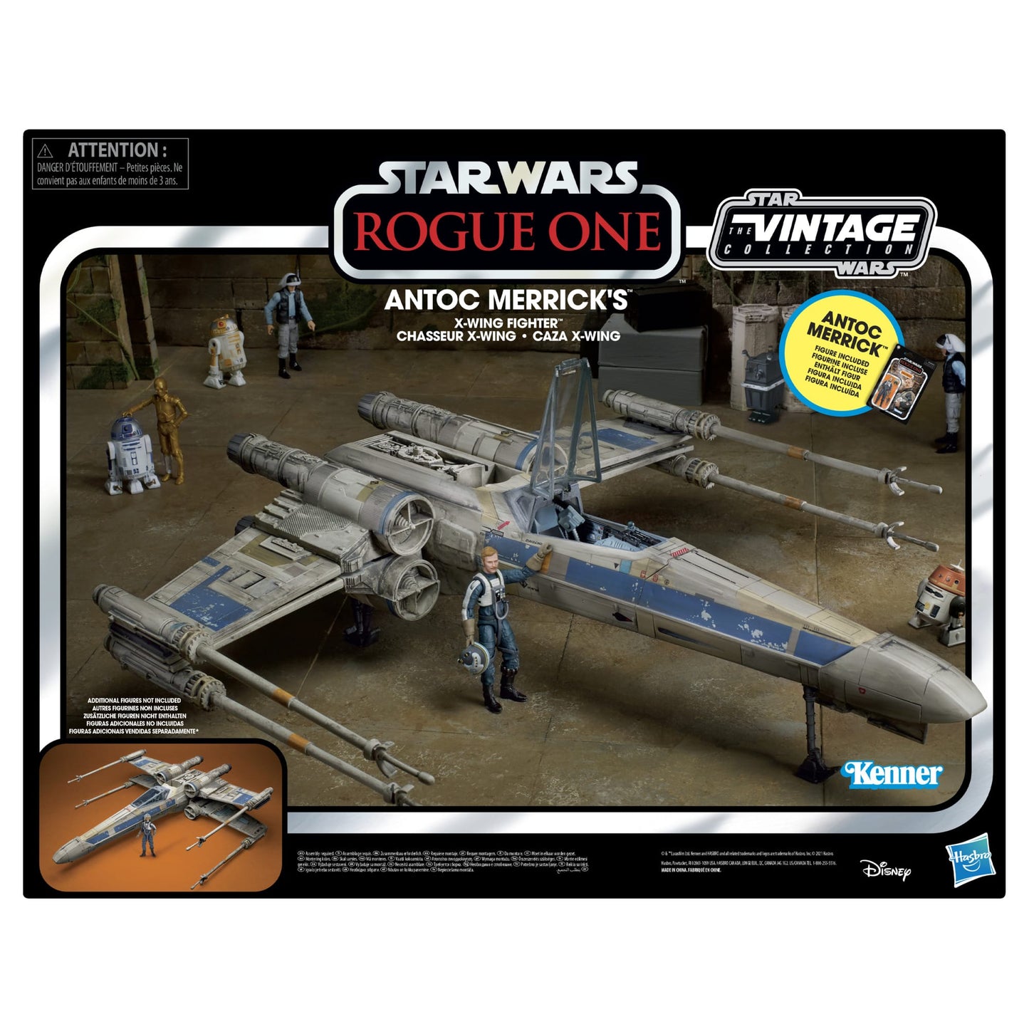 Vintage Hasbro Star Wars Pre-Order Pre-Order Antoc Merrick's X-Wing Fighter w/ VC204 - Hasbro Vintage Collection (2026)