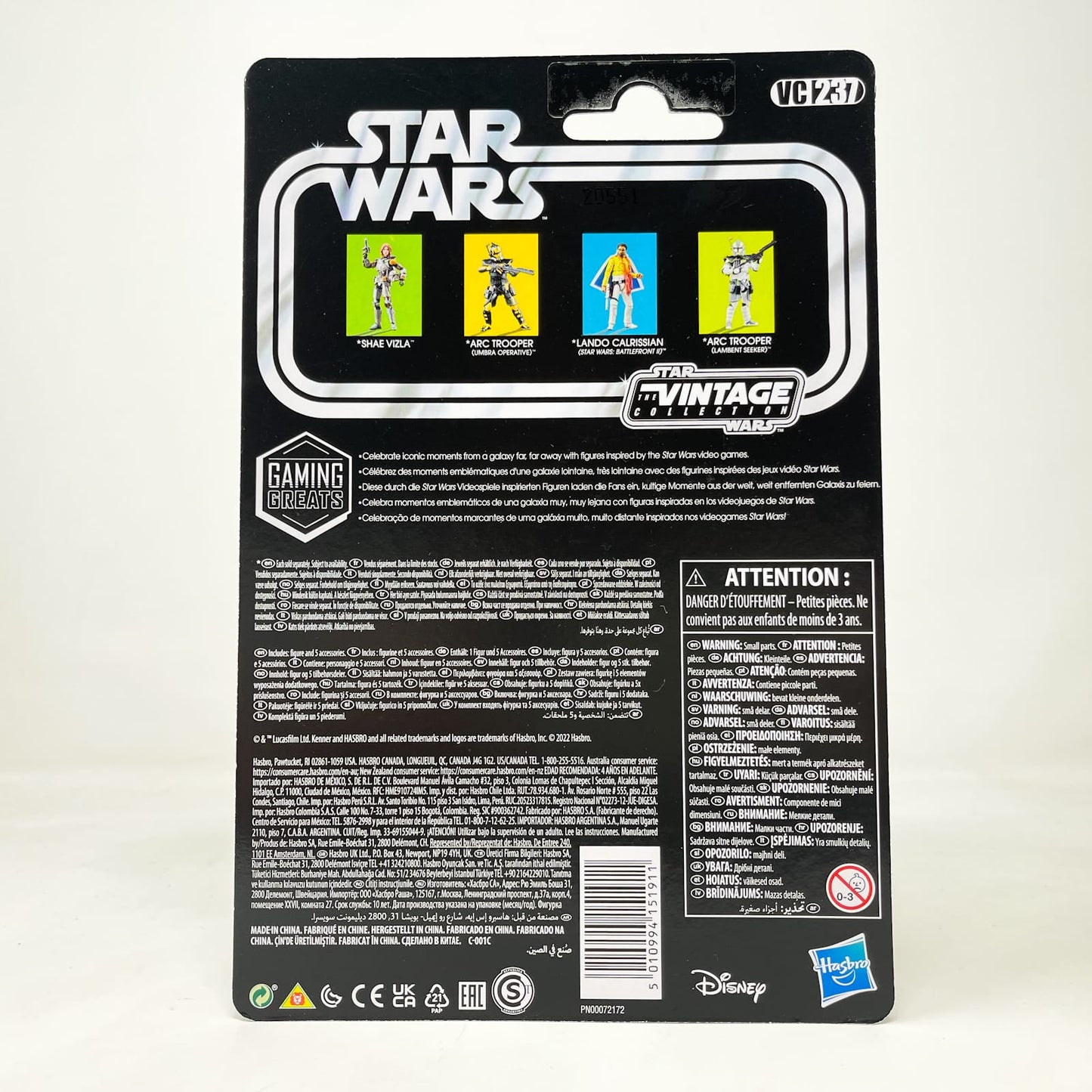 Vintage Hasbro Star Wars Vintage Collection Carded VC237 ARC Trooper (Umbra Operative) - The Vintage Collection Hasbro Star Wars