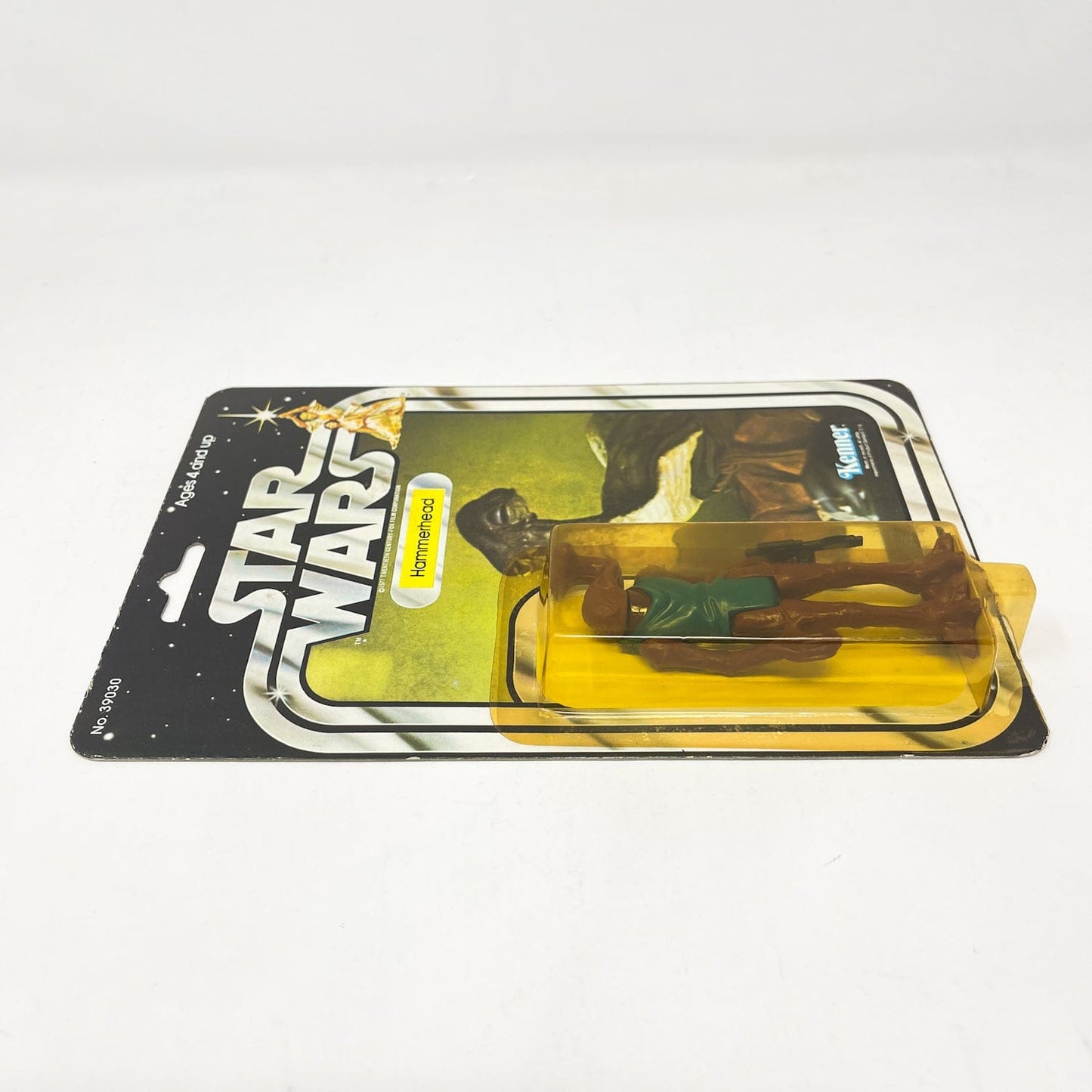 Vintage Kenner Star Wars MOC Hammerhead Star Wars 21B-back - Mint on Card