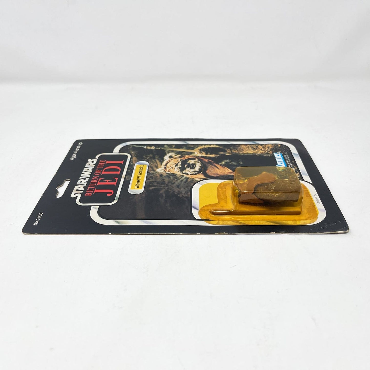 Vintage Kenner Star Wars MOC Wicket ROTJ 77A-back - Mint on Card