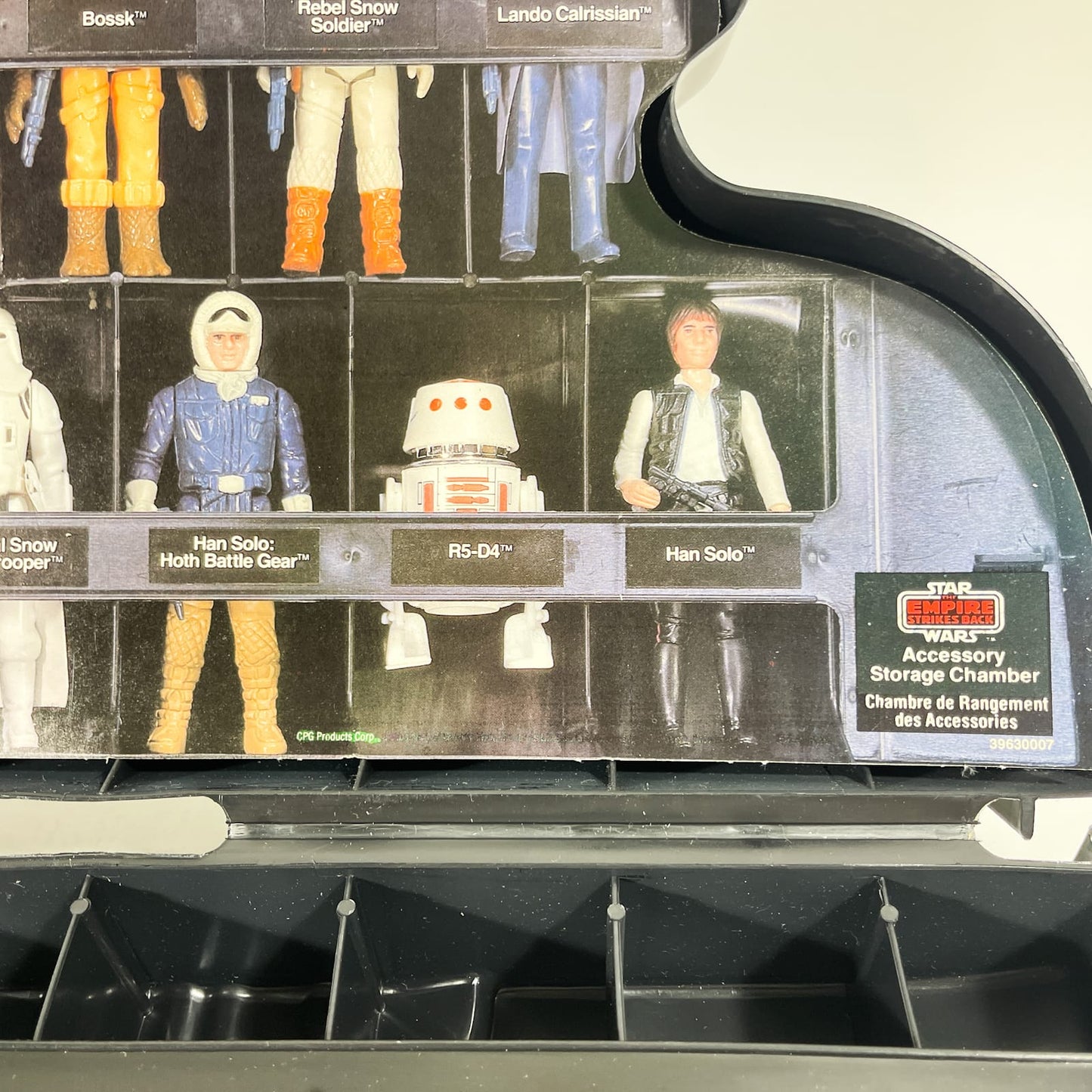 Vintage Kenner Star Wars Vehicle ESB Darth Vader Carrying Case - Complete w/ ESB Canadian Outer Wrap & Inserts (1980)