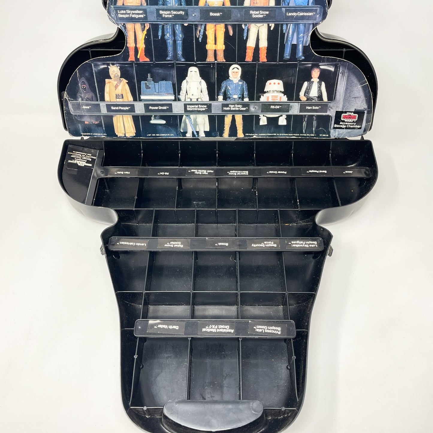 Vintage Kenner Star Wars Vehicle ESB Darth Vader Carrying Case - Complete w/ Outer Wrap