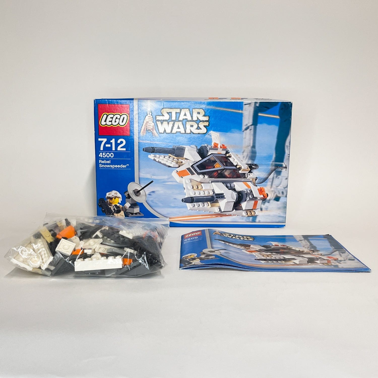 Lego 4500 Rebel Snowspeeder (2004 Retired) - Complete w/ Box – 4th 