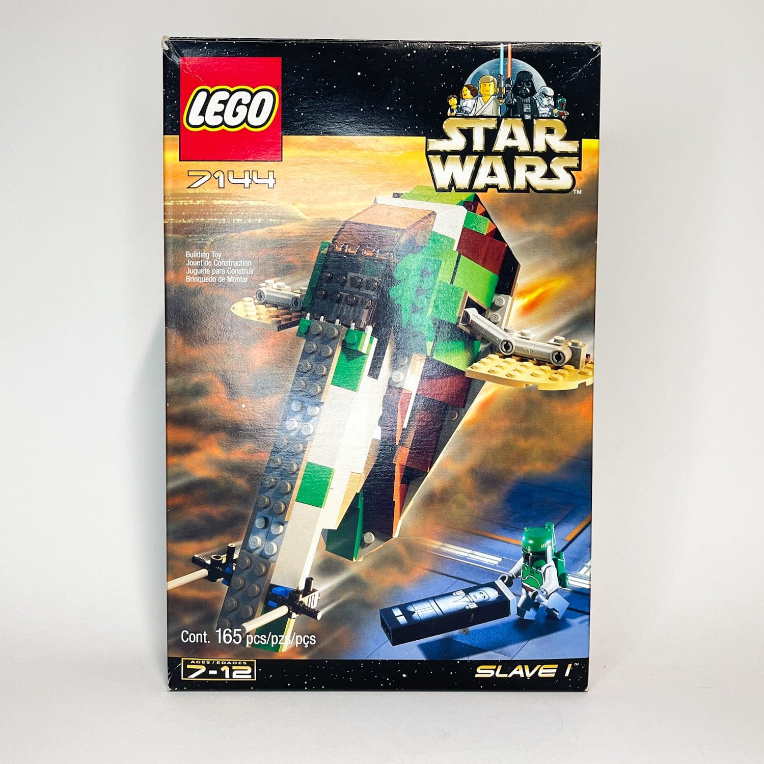 Lego 7144 Slave I 1st Edition Box (2000 Retired) - Complete w/ Box