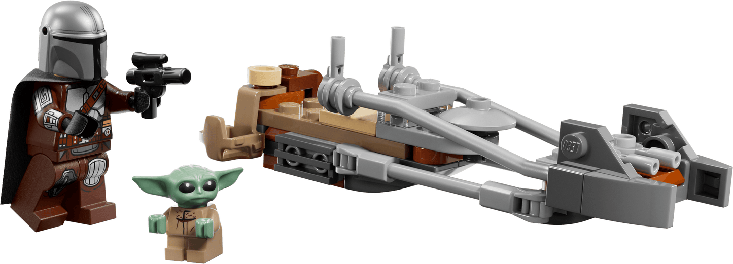 Vintage Lego Star Wars Lego Boxed Lego 75436 The Mandalorian & Grogu's Speeder Bike