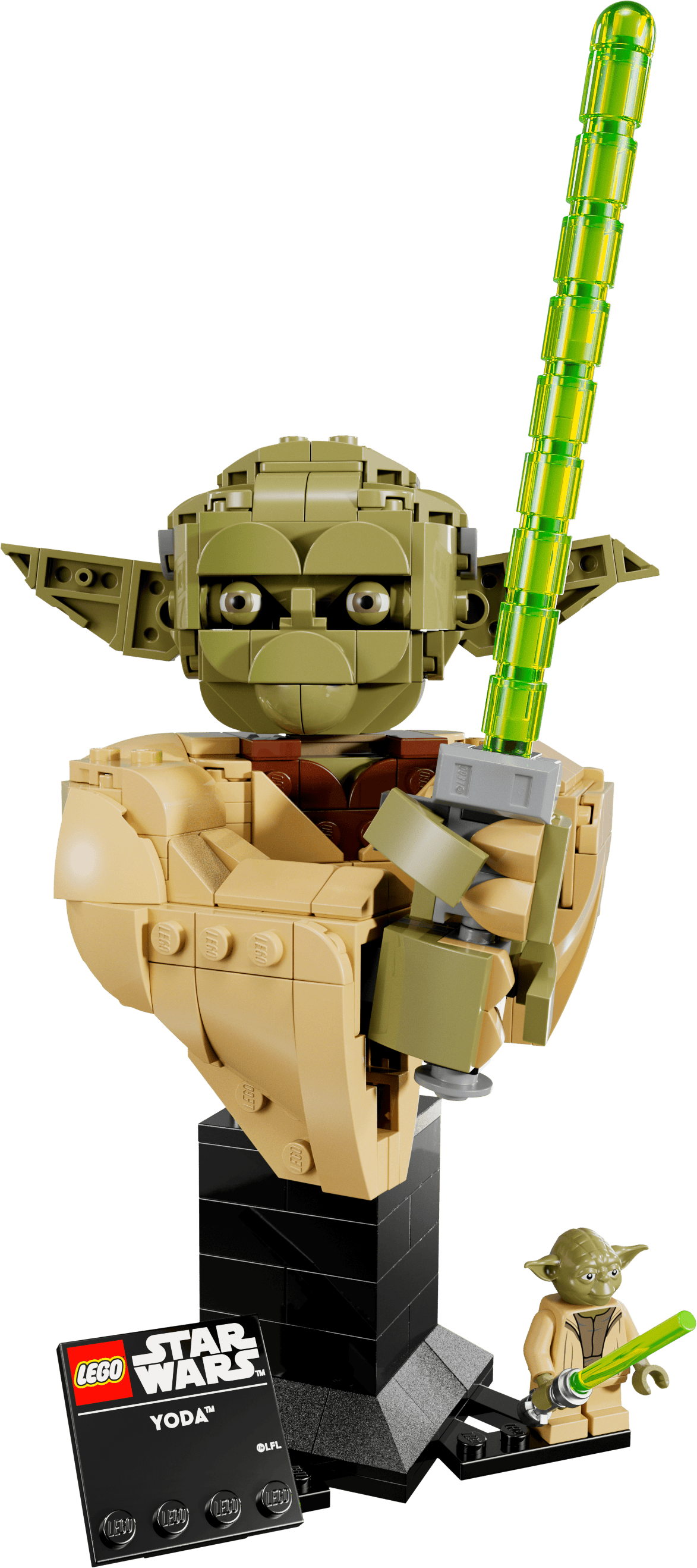 Vintage Lego Star Wars Lego Boxed Lego 75438 Yoda Bust
