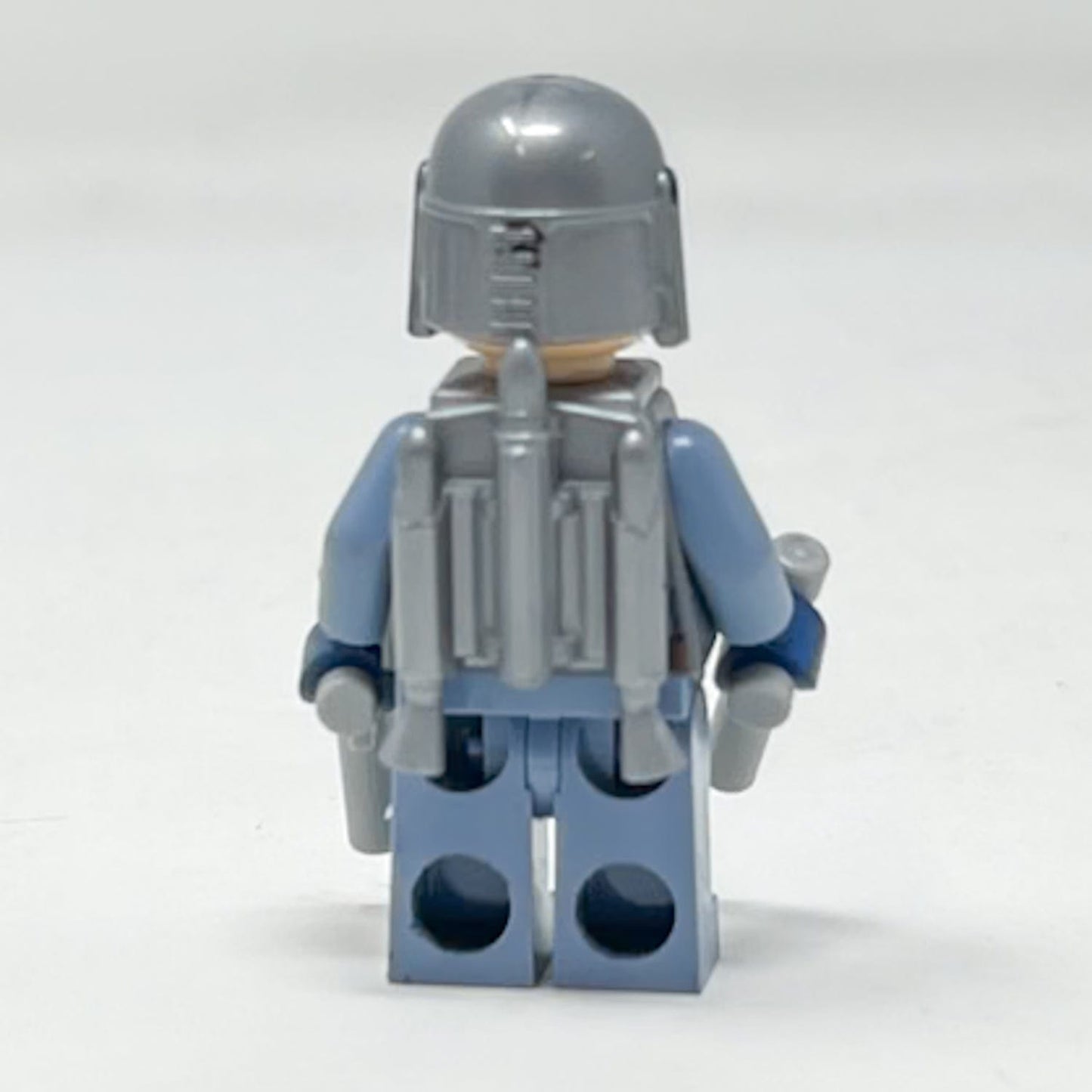 Vintage Lego Star Wars Lego Minifigure Jango Fett - Light Nougat Head, Angry - SW0845 - Lego Star Wars Minifigure