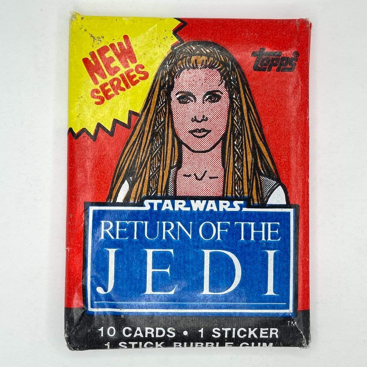 Vintage Topps Star Wars Non-Toy Topps Return of the Jedi Series 2 SEALED Pack - Set of 4
