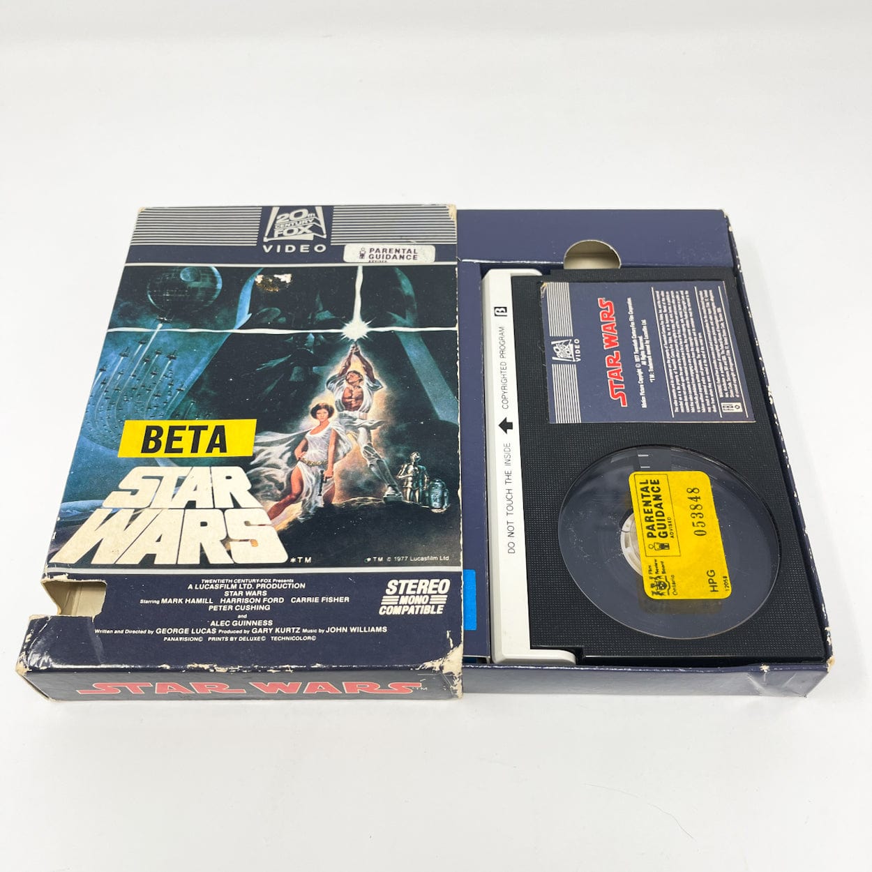 Vintage Bootleg Star Wars Non-Toy Star Wars Beta Tape - Original Release