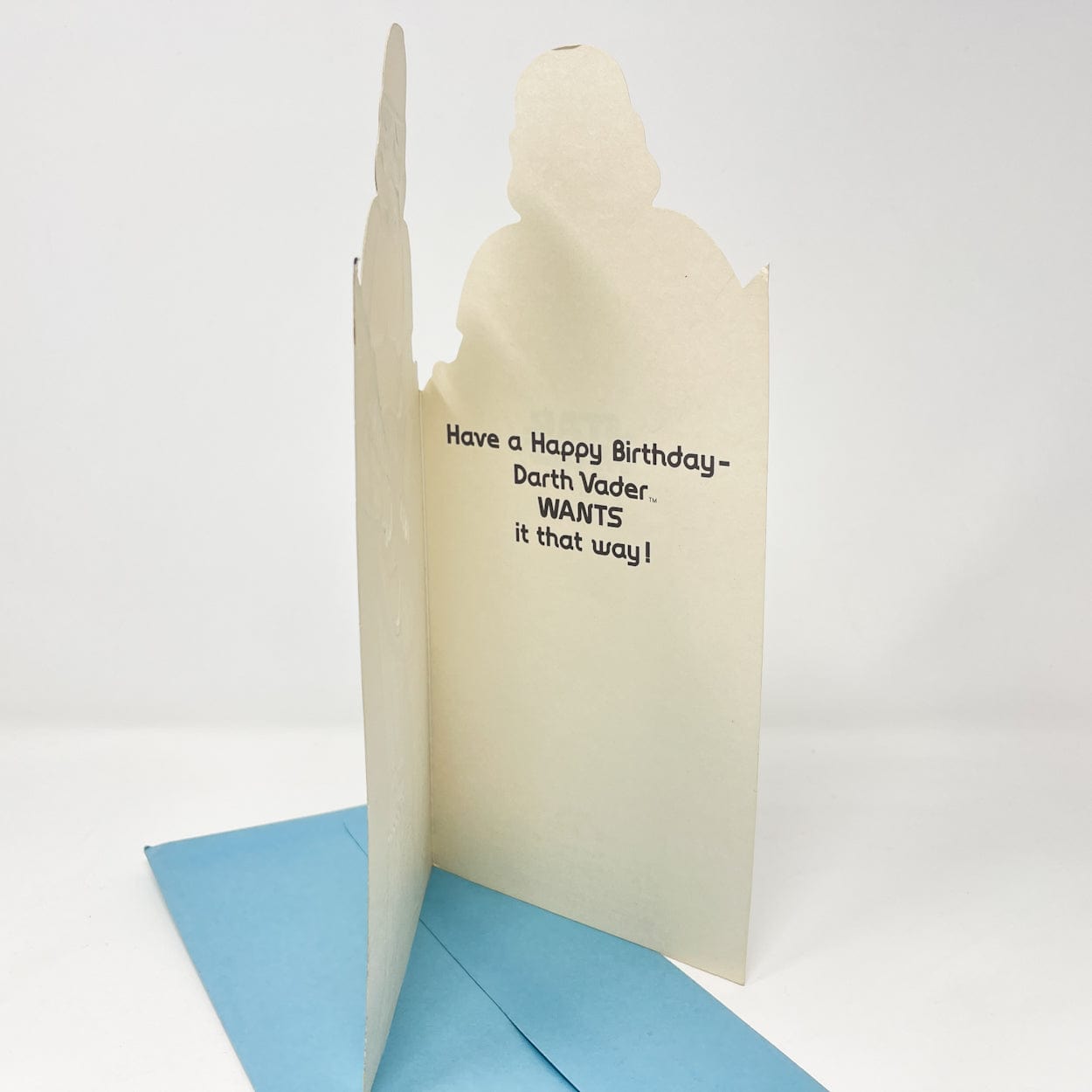 Vintage Drawing Board Star Wars Non-Toy Stormtrooper Greeting Card w/ Envelope - Drawing Board 1977