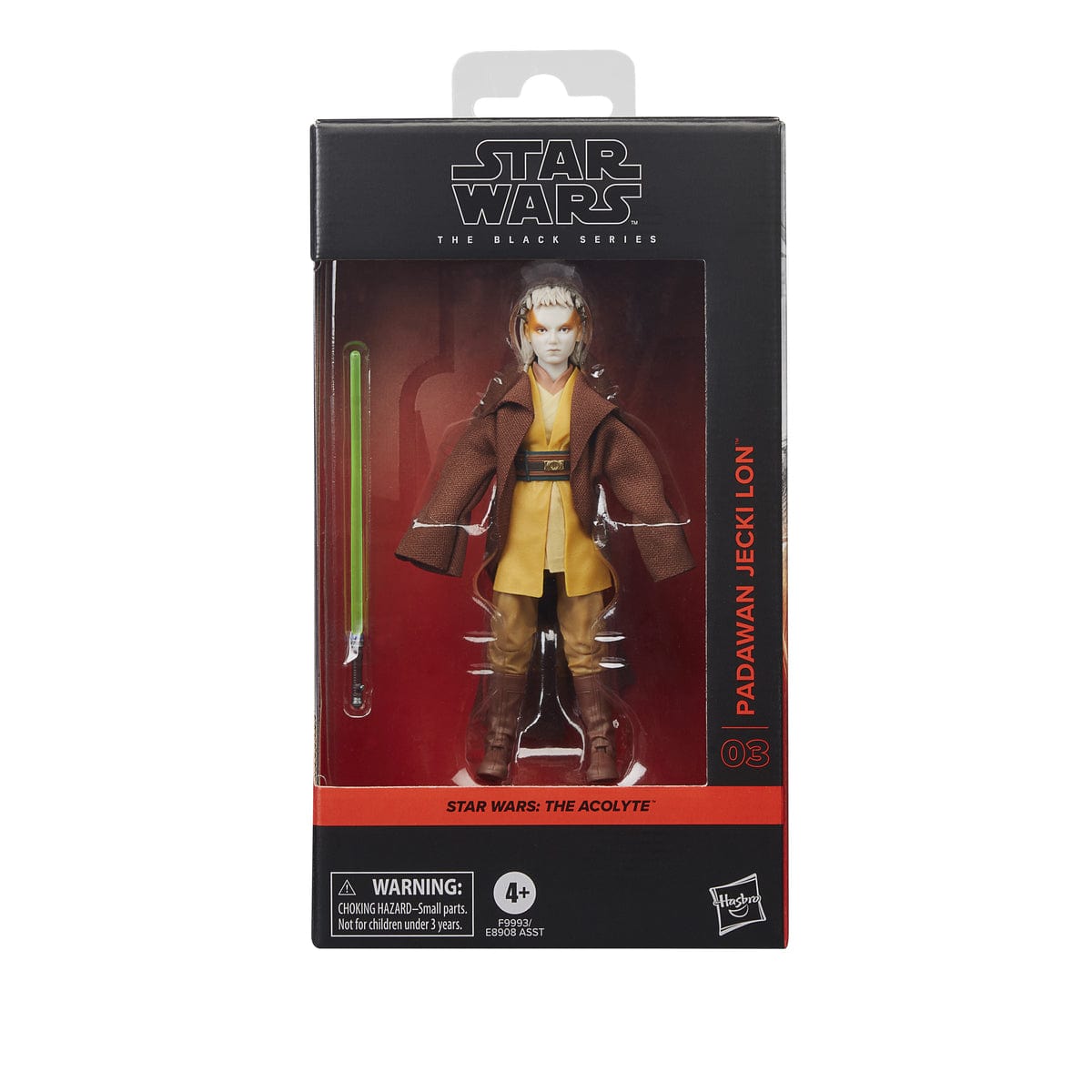Vintage Hasbro Star Wars Modern MOC Pre-Order Padawan Jecki Lon - Black Series Hasbro Star Wars