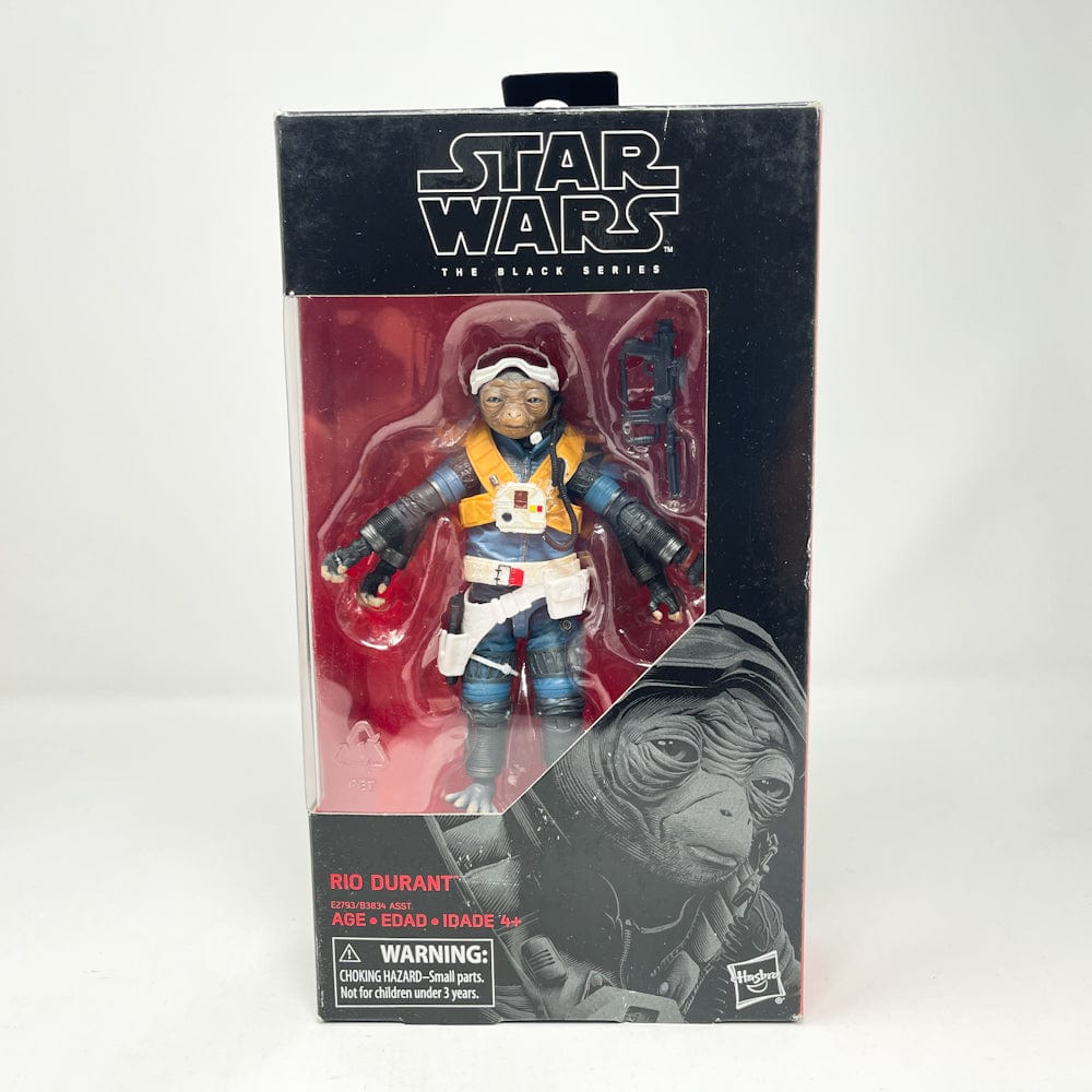 Vintage Hasbro Star Wars Modern MOC Rio Durant - Black Series #77 Hasbro Star Wars Action Figure