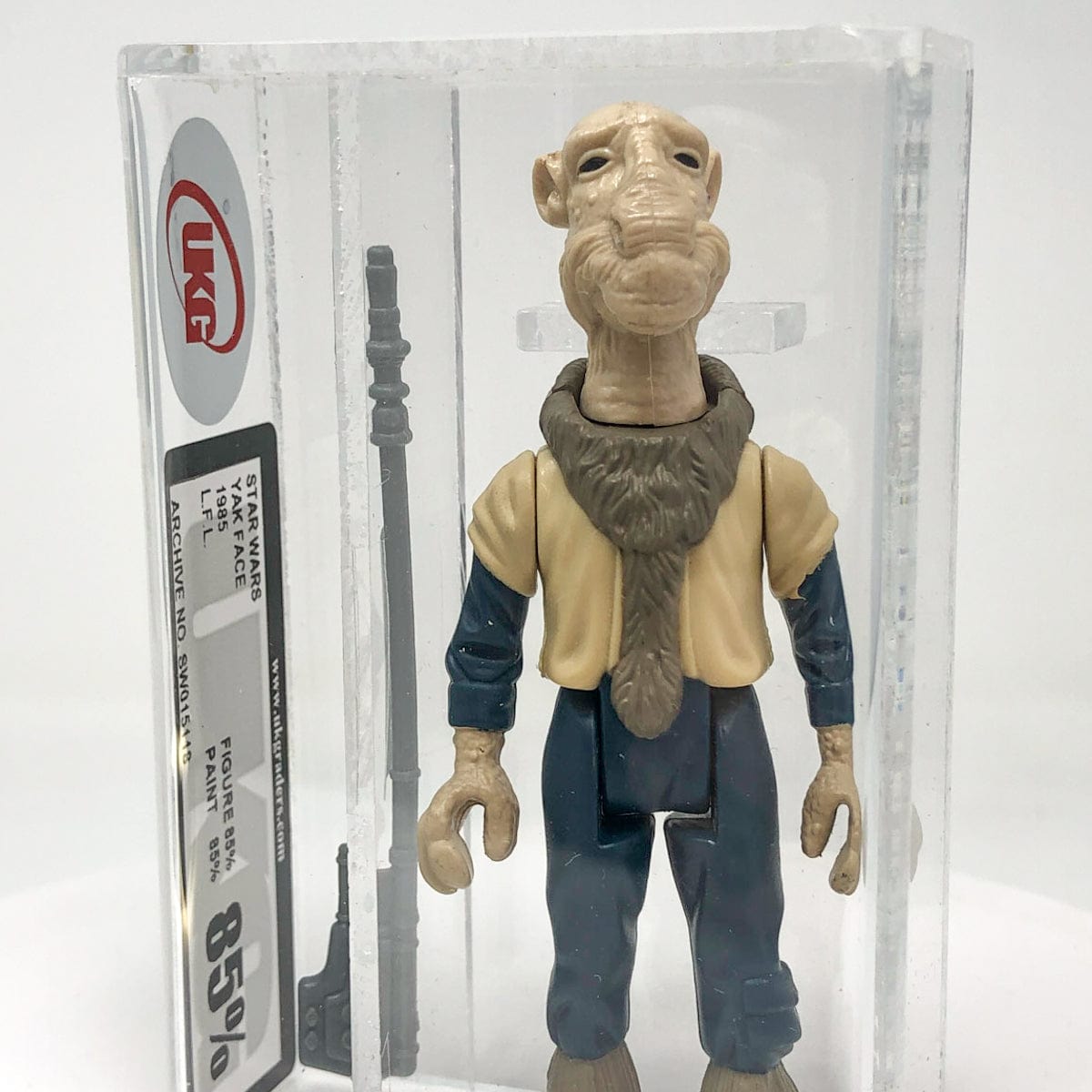 Vintage Kenner Star Wars LC Yak Face - Loose Graded UKG 85