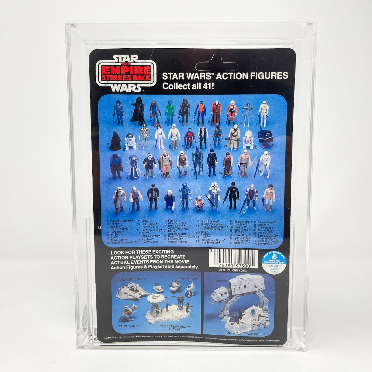 Vintage Kenner Star Wars MOC Jawa ROTJ 41E-Back - Mint on Card