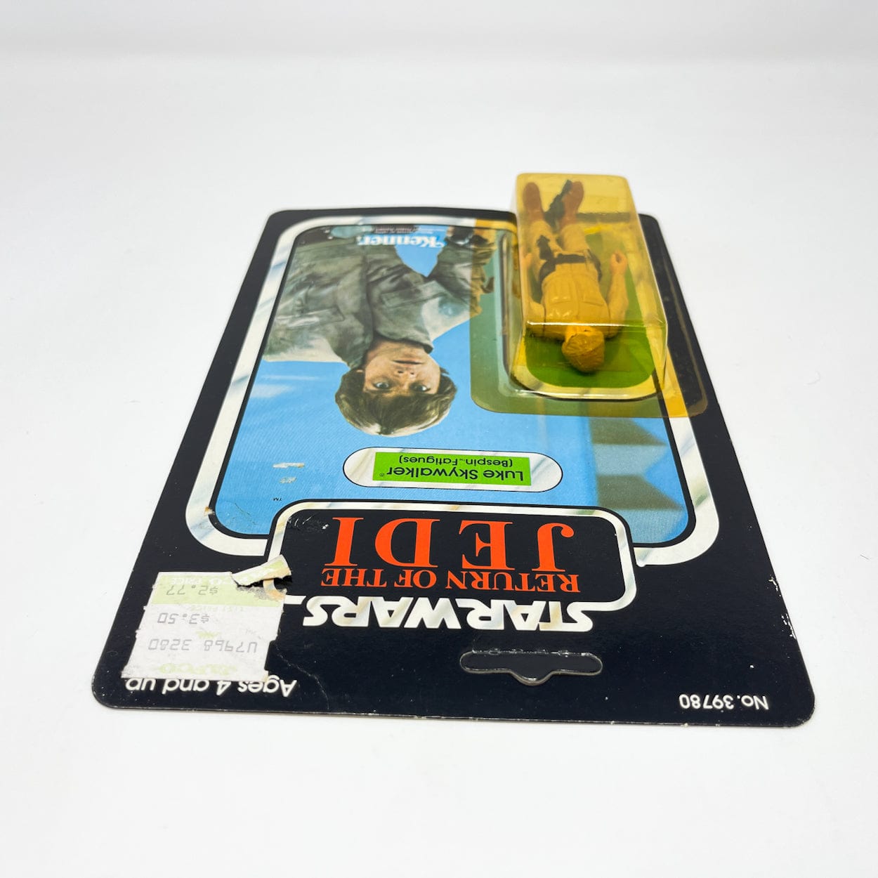 Vintage Kenner Star Wars MOC Luke Skywalker Bespin Fatigues ROTJ 77A - Mint on Card