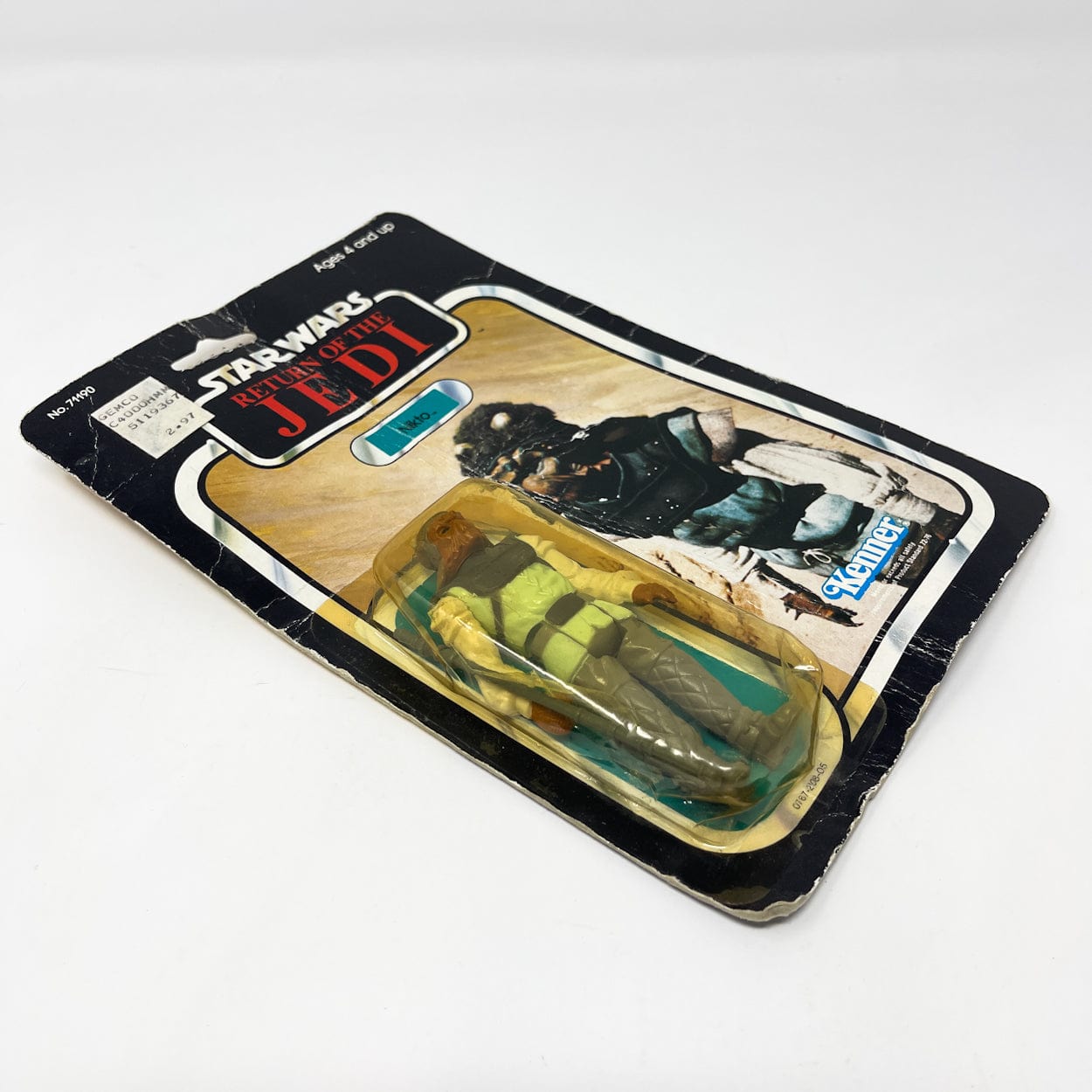 Vintage Kenner Star Wars MOC Nikto ROTJ 77-back - Mint on Beater Card