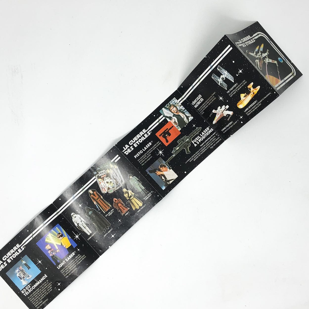 Vintage Kenner Star Wars Paper Kenner Canada FRENCH X-Wing Mini-Catalog (1978)