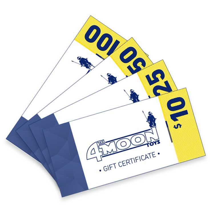 Vintage 4th Moon Toy Shop Star Wars Gift Card Gift Certificate