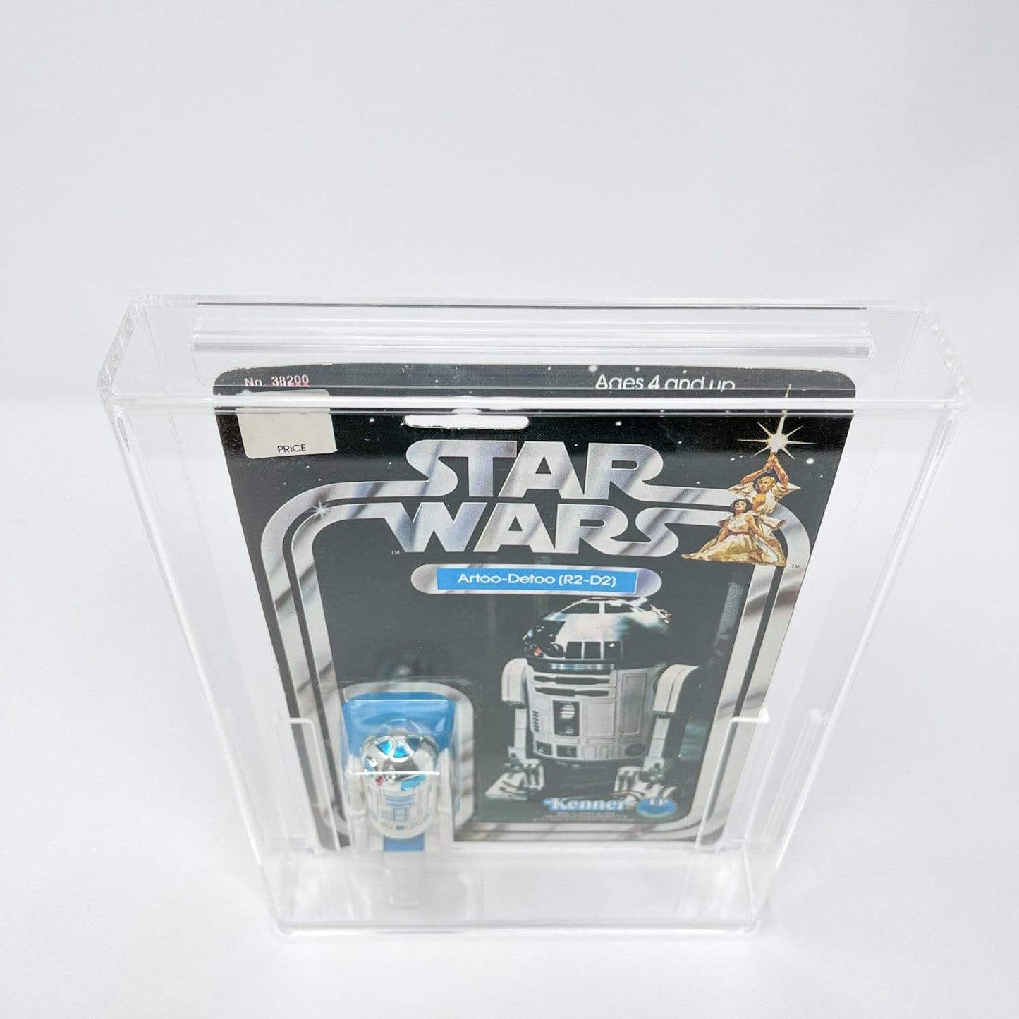Vintage 4th Moon Toys Star Wars Supplies Mint on Card Acrylic Case for Vintage Star Wars Figure MOC