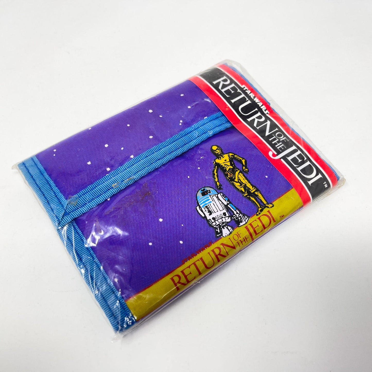 Vintage Adam Joseph Star Wars Non-Toy ROTJ R2-D2 & C-3PO Wallet - Mint in Package