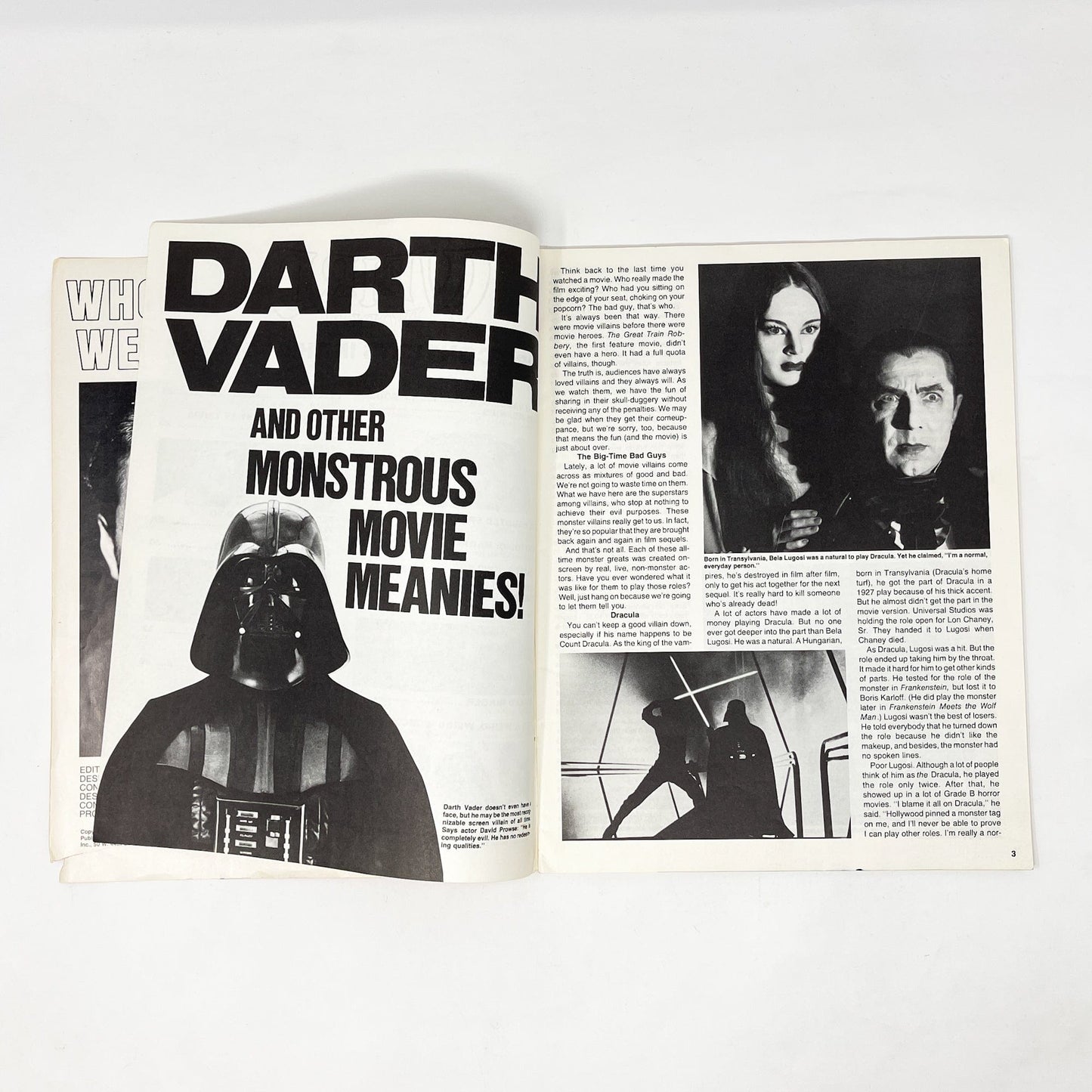 Vintage Cracked Star Wars Non-Toy Weird Worlds Magazine (1980)