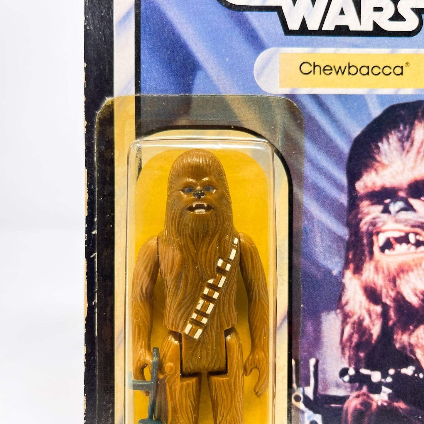 Vintage Kenner Canada Star Wars Toy Chewbacca Kenner ESB 41-back - Mint on Card